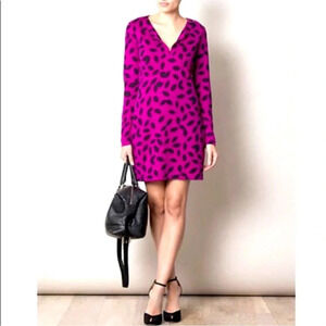 Diane Von Furstenburg Reina vintage 1974 Collection silk dress